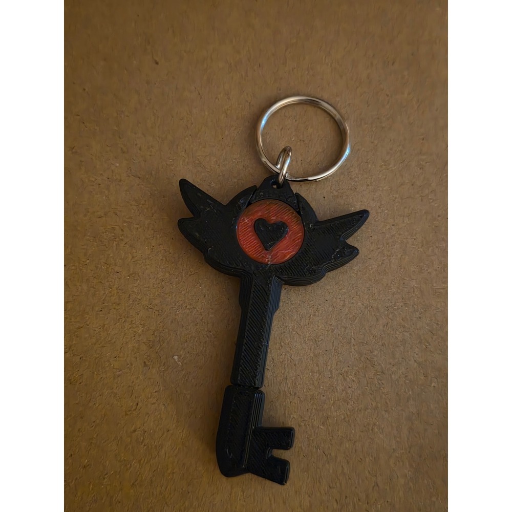Hazbin Hotel Key KeychainKeeKee Handmade